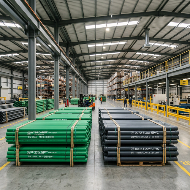 مستودع الأنابيب الصناعية